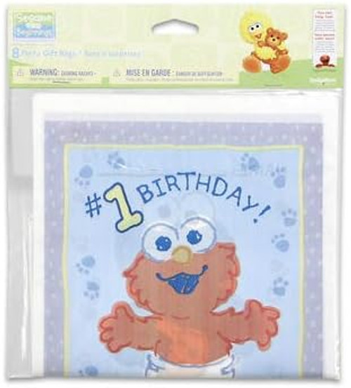 Sesame Street Beginnings Cute Kids 1st Birthday Party Favor Sacks Loot Bags