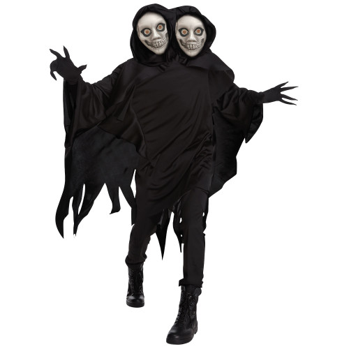 Two-Headed Ghoul Scary Suit Yourself Fancy Dress Up Halloween Adult Costume