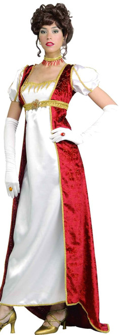 Josephine Renaissance French Empress Fancy Dress Halloween Deluxe Adult Costume