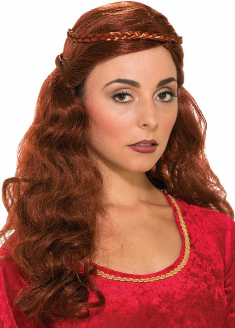 Headband Hair Braid Medieval Fancy Dress Up Halloween Costume Accessory 3 COLORS
