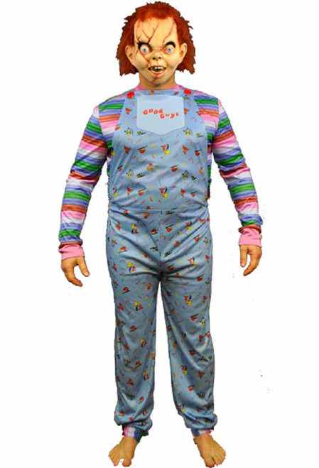 Chucky Good Guy Child's Play 2 Killer Doll Fancy Dress Halloween Adult Costume