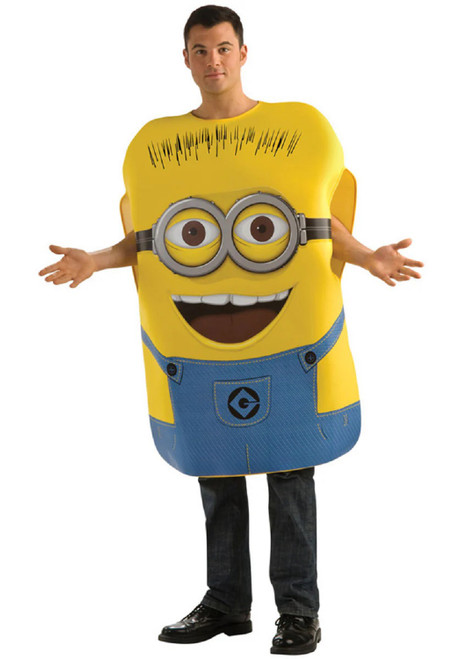 Minion Jorge Despicable Me Movie Foam Fancy Dress Up Halloween Adult Costume