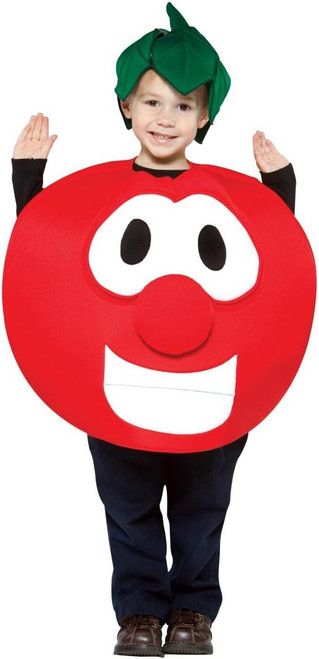 Bob the Tomato Veggie Tales Cartoon Fancy Dress Halloween Toddler Child Costume