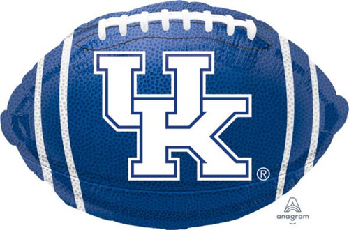 Kentucky Wildcats NCAA College Sports Party Decoration Football Mylar Balloon