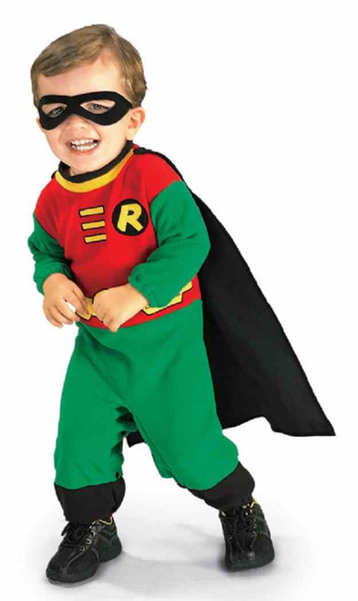 Robin Teen Titans Batman Superhero Fancy Dress Halloween Toddler Child Costume
