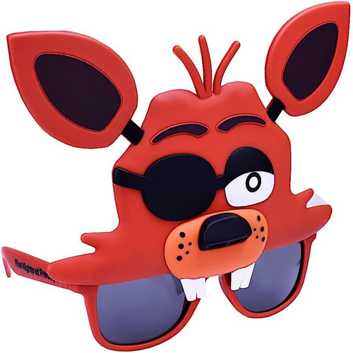 Foxy Sunstaches Glasses Five Nights at Freddy's Halloween Costume Accessory