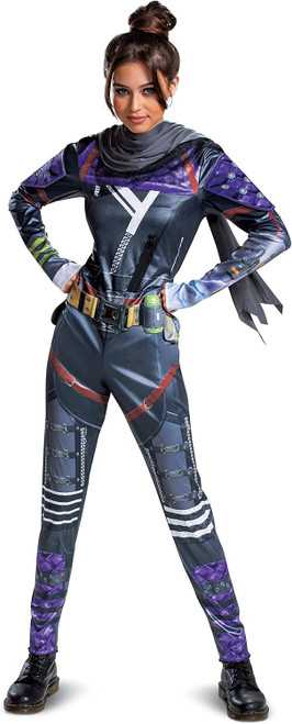 Wraith Deluxe Apex Legends Video Game Fancy Dress Up Halloween Adult Costume