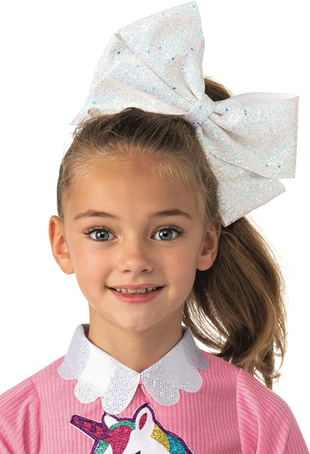 JoJo Siwa Oversize Glitter Bow Fancy Dress Up Halloween Child Costume Accessory