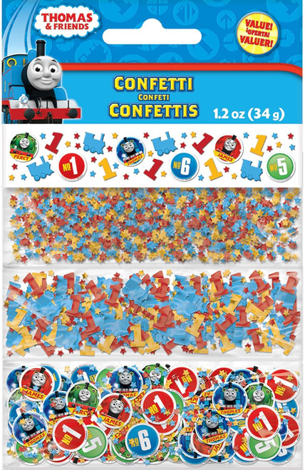 Thomas & Friends Tank Engine Train Birthday Party Decoration Confetti 3-Pack