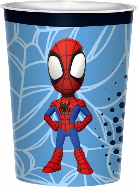 Spidey & His Amazing Friends Spider-Man Birthday Party Favor 16 oz. Plastic Cup