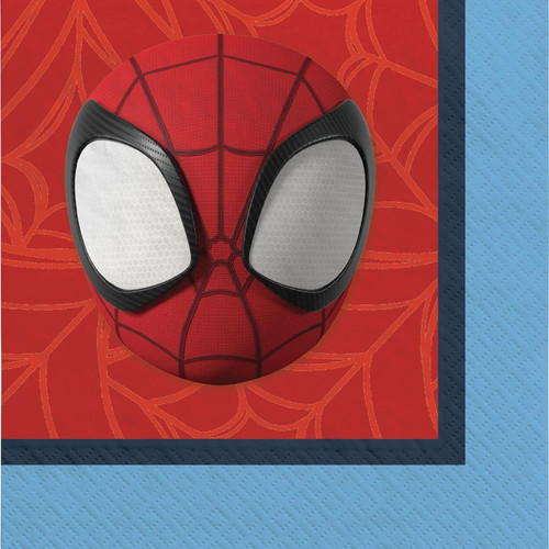 Spidey & His Amazing Friends Spider-Man Marvel Birthday Party Beverage Napkins