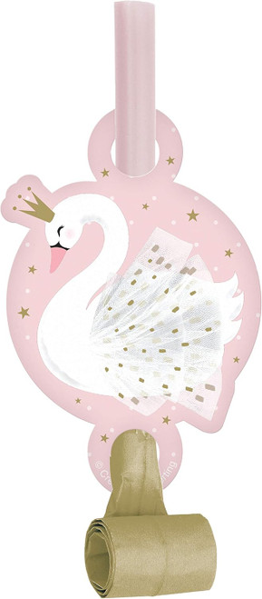 Stylish Swan Bird Animal Cute Kids Birthday Party Favor Blowouts