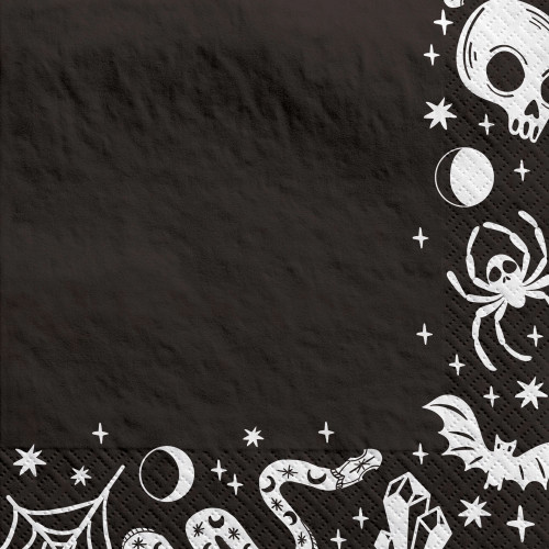 Spellbound Haunted House Carnival Halloween Party Paper Luncheon Napkins