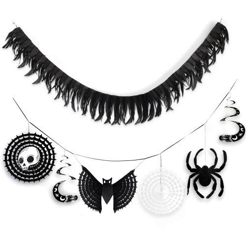 Spellbound Haunted House Carnival Halloween Party Decoration 2 ct. Banner Kit