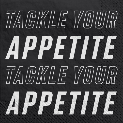 Ready Set Football Game Day Sports Banquet Party Bulk Paper Luncheon Napkins