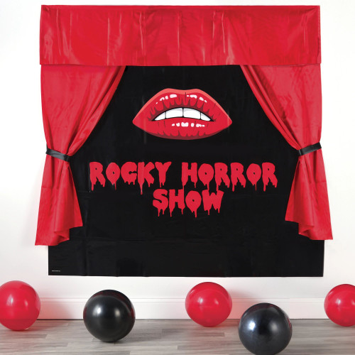 Rocky Horror Picture Show Halloween Party Decoration Scene Setters Backdrop Kit