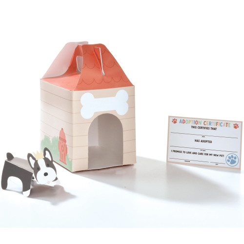 Pawsome Party Puppy Dog Animal Pet Kids Birthday Party Adoption Favor Boxes