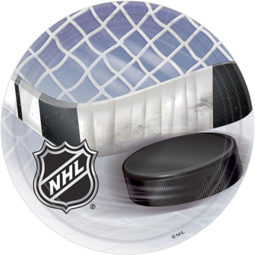 NHL Ice Time National Hockey League Pro Sports Birthday Party 7" Dessert Plates