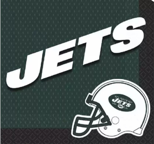 New York Jets NFL Pro Football Sports Banquet Party Bulk Paper Luncheon Napkins