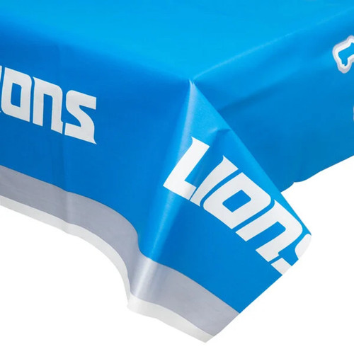 Detroit Lions NFL Football Sports Banquet Party Decoration Plastic Tablecover