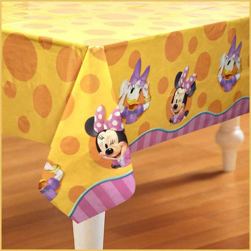 Minnie Mouse Dream Birthday Party Decoration Plastic Tablecover