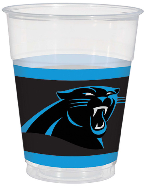 Carolina Panthers NFL Pro Football Sports Banquet Party 16 oz. Plastic Cups
