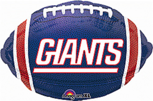 New York Giants NFL Pro Football Sports Party Decoration 18" Mylar Balloon