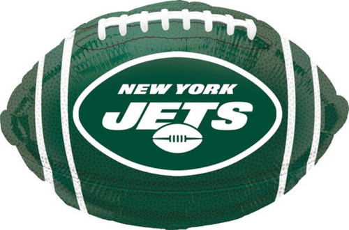 New York Jets NFL Football Sports Party Decoration 18 " Football Mylar Balloon