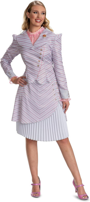 Glinda Shiz Deluxe Wicked Movie Fancy Dress Up Halloween Adult Costume