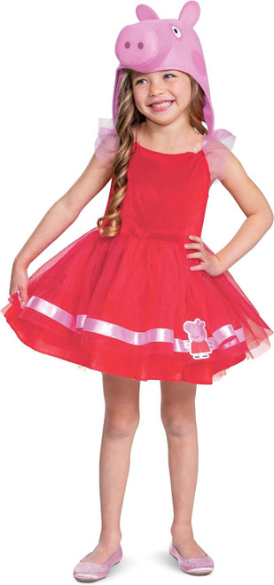 Peppa Pig Tutu Classic Toddler Cartoon Fancy Dress Up Halloween Child Costume