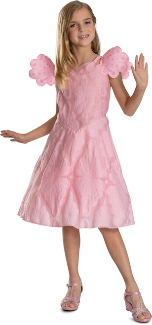 Glinda Dancing Through Life Deluxe Wicked Fancy Dress Up Halloween Child Costume