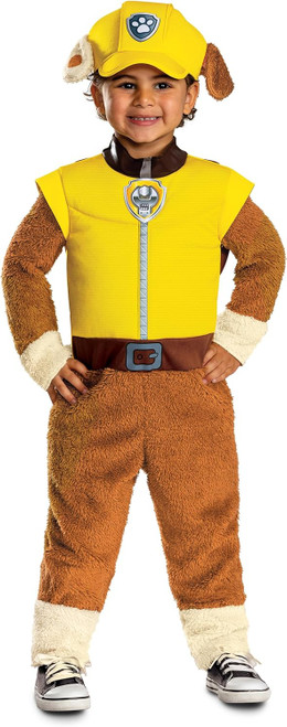 Rubble Deluxe Toddler Bulldog Paw Patrol Fancy Dress Up Halloween Child Costume