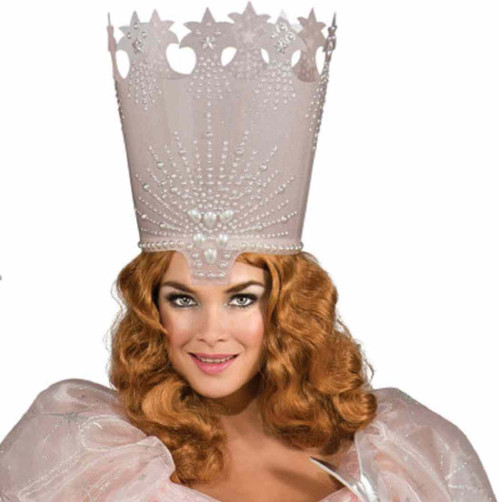 Glinda Wig Wizard of Oz Good Witch Fancy Dress Halloween Adult Costume Accessory