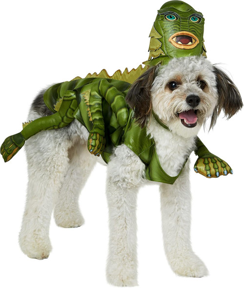 Creature Black Lagoon Universal Monsters Fancy Dress Halloween Pet Dog Costume Creature Black Lagoon Universal Monsters Fancy Dress Halloween Pet Dog Costume