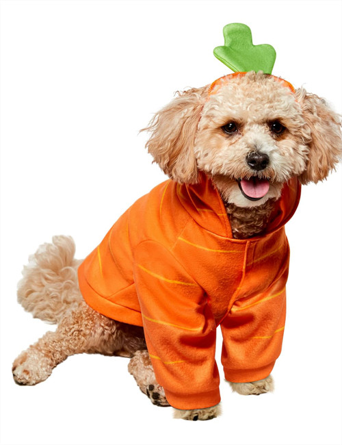 Carrot Food Vegetable Funny Fancy Dress Up Halloween Rubie's Pet Dog Cat Costume
