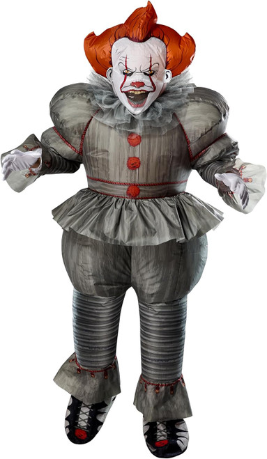 Pennywise Inflatable It Chapter 1 2 Movie Fancy Dress Up Halloween Adult Costume