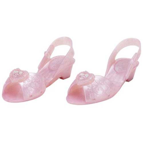Disney Princess Light-Up Jelly Shoes Fancy Dress Up Halloween Costume Accessory