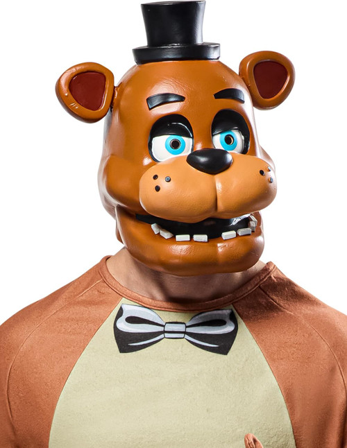 Freddy Latex Mask Five Nights Freddy's Fancy Dress Halloween Costume Accessory