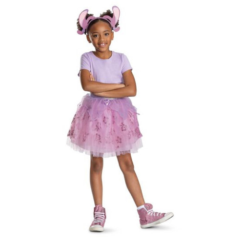 Angel Instant Tutu Kit Disney Stitch Kids Fancy Dress Up Halloween Child Costume Angel Instant Tutu Kit Disney Stitch Kids Fancy Dress Up Halloween Child Costume
