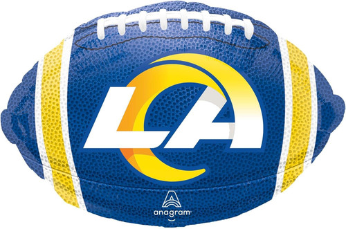 Los Angeles Rams NFL Football Sports Party Decoration 18" Shaped Mylar Balloon
