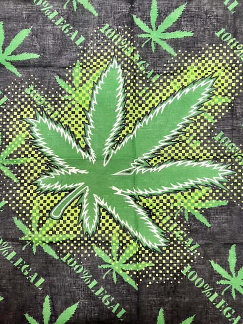 100% Legal Bandana Hippie 60's Fancy Dress Up Halloween Adult Costume Accessory