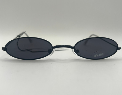 Mini Oval Sunglasses Hippie Fancy Dress Up Halloween Adult Costume Accessory