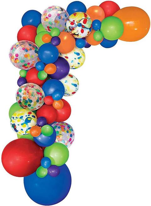 Balloon Garland Kit Birthday Solid Color Theme Party Room Decoration 7 COLORS