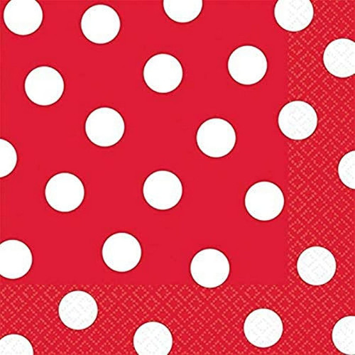 Dots Polka Dot Solid Color Theme Birthday Party Paper Luncheon Napkins 8 COLORS