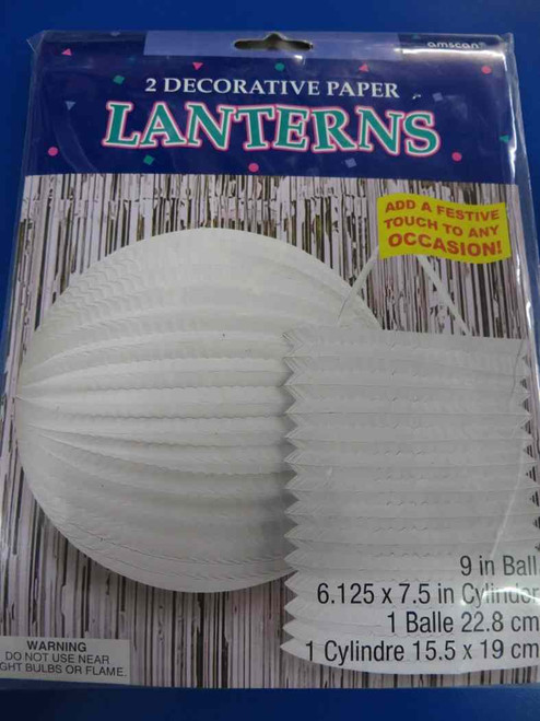 Solid Color Birthday Theme Party Hanging Decoration Paper Lanterns 6 COLORS