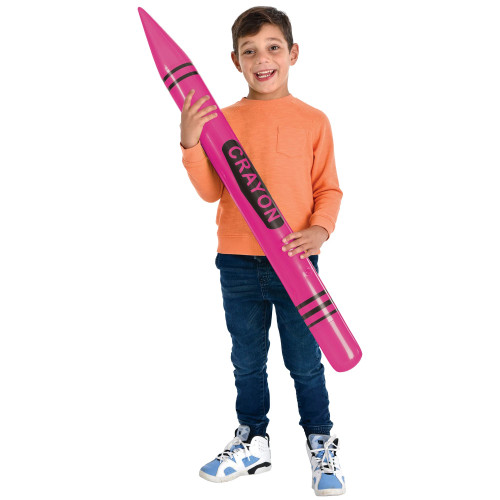 Inflatable Crayon Back to School Theme Party Favor Hanging Decoration 2 COLORS