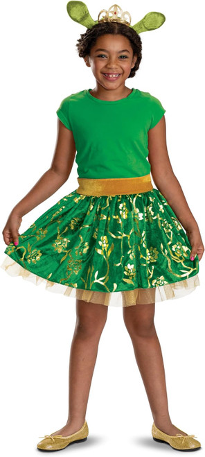 Fiona Tutu Skirt Kit Shrek Movie Princess Fancy Dress Up Halloween Child Costume