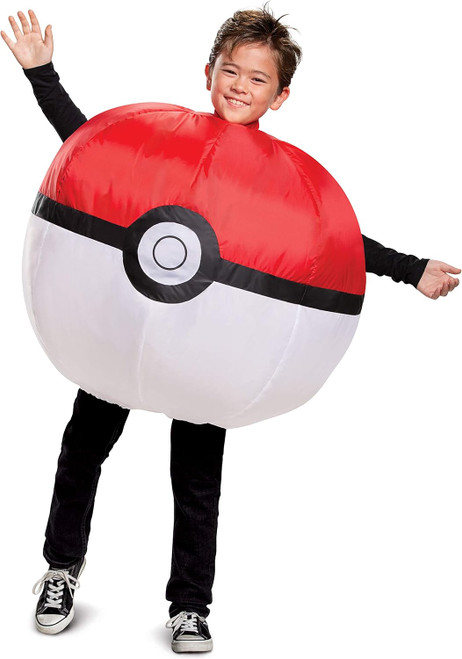 Poke Ball Inflatable Pokemon Nintendo Game Fancy Dress Halloween Child Costume