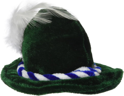 Oktoberfest Mini Hat Hair Clip Fancy Dress Up Halloween Adult Costume Accessory