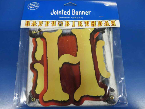 Valiant Knight Birthday Party Decoration Jointed Banner